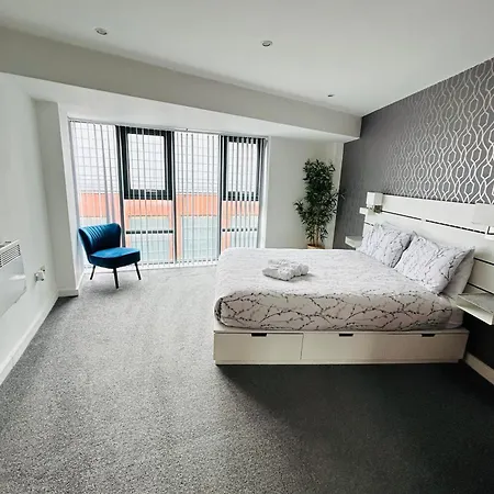 Apartmán The Works-fresh 2bed In Centre, Opposite Arndale. Manchester