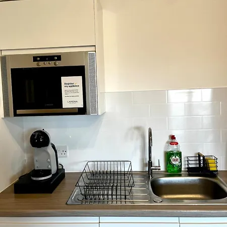 Apartament Chic 2-bed Flat - Coop Live & Ethiad Manchester