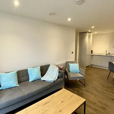 Apartment Lux Livin' - Luxury 2 Bed Penthouse Large Balcony Manchester