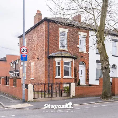 Longsight Luxury 5br Free Parking Sleeps 12! Manchester