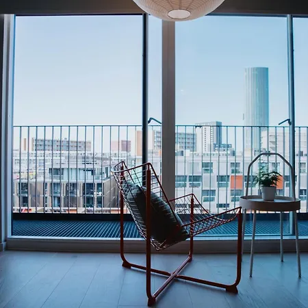 Skyline In Apartment Manchester