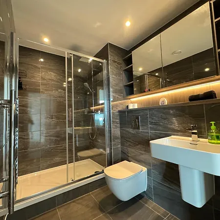 Lägenhet 3 Bedroom Penthouse In The Centre Deansgate New Build High Floor Manchester