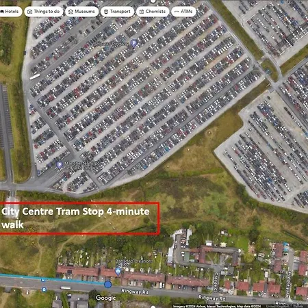 3br House-apartment-free Parking-manchester Airport