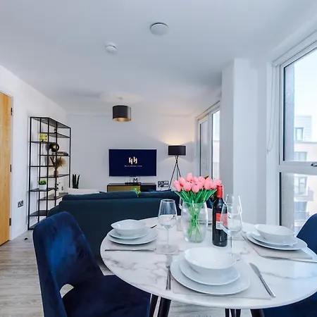 Appartement Monthly Special Salford Fully Equipped Kitchen Wifi Manchester