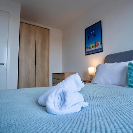 Lux Livin' - Luxury 2 Bed Penthouse Large Balcony דירה מנצ'סטר