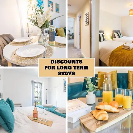 Апартаменты Free Parking Old Trafford 2 Bedrooms *