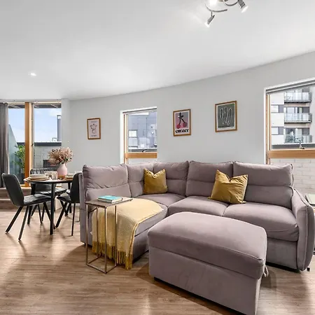 Cityscape Mcr Skyline- 2br, Free Parking, Views アパート マンチェスター