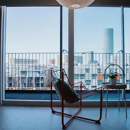 Skyline In Apartment Manchester