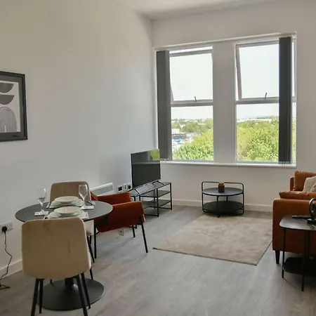 Daire Spacious 1 Bed Near Etihad Manchester