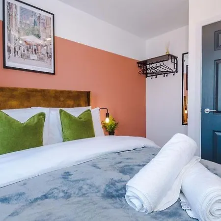 Apartamento Stunning 3-bdrm House In Manchester-modern&comfort *