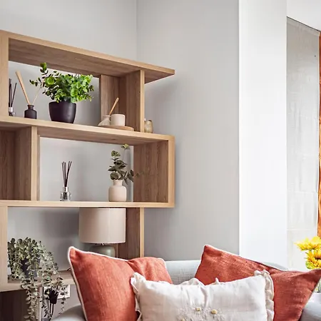 Semesterbostad Chic Riverside Retreat Salford 4bd Free Parking Manchester