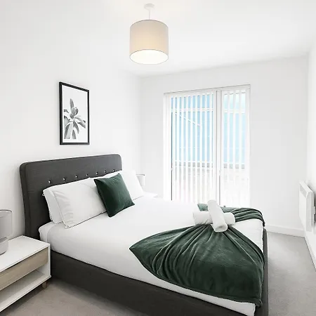 Апартаменты 2bed 2bath Free Parking Very Манчестер