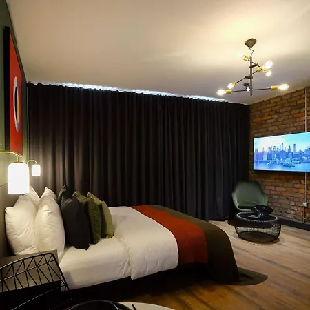 דירה Stylish Northern Quarter Studio, Ideal For Leisure & Work מנצ'סטר