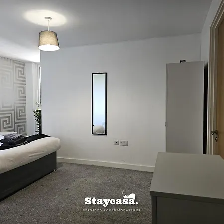 Apartment Stunning 2bd With River View 5min To Centre Manchester