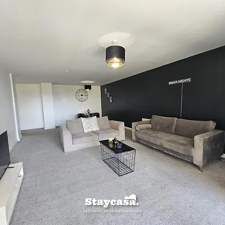 Apartment Stunning 2bd With River View 5min To Centre Manchester