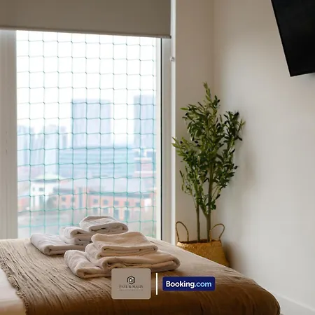 2Br City Flat By Paul & Malin Properties Short Term Rental Salford Near Mediacityuk & Market * Manchester