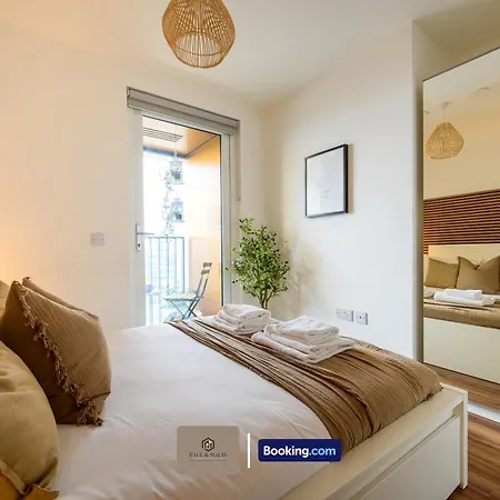 Daire 2Br City Flat By Paul & Malin Properties Short Term Rental Salford Near Mediacityuk & Market
