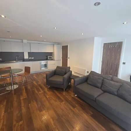 Apartment Luxury 2 Bedroom Flat Manchester