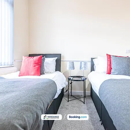 3br House In Manchester, Free Wifi, Parking, Ideal For Contractors 펜션 맨체스터