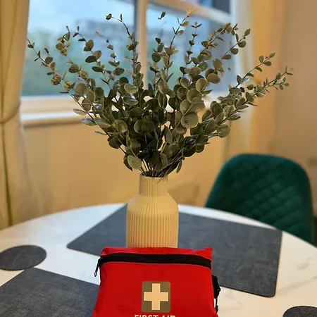 Zelena Luxurious Apartment, Private Parking, Fast Wi-fi, Self Check-in Anytime Perfect For Late Arrivals, 5 Minutes To Old Trafford Stadium Lejlighed Manchester