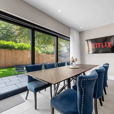 5 Bed Didsbury Garden Free Parking Tatil Evi Manchester