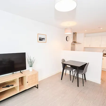 Apartment Spacious & Contemporary 1bed Manchester