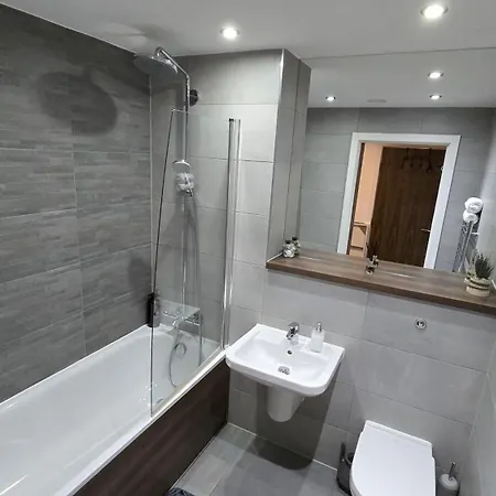 Apartman Elegant 2bd & 2ba Centre Luxury With View Manchester