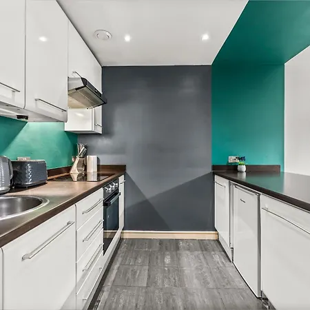 Apartament Manchester City Gem - Stylish Stay For 8 Manchester