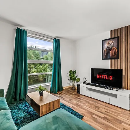 Manchester City Gem - Stylish Stay For 8 Apartament *