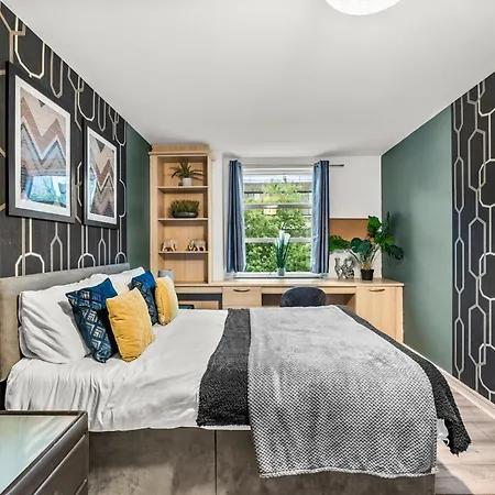 Apartament Manchester City Gem - Stylish Stay For 8 Manchester