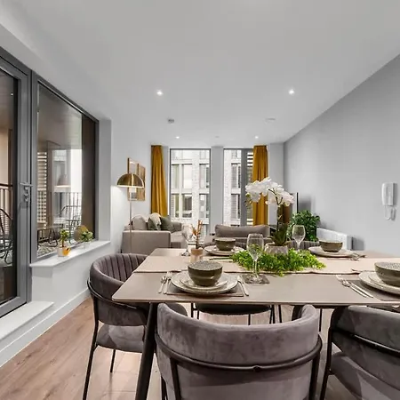 3 Bed Greengate Flat Centre Appartamento