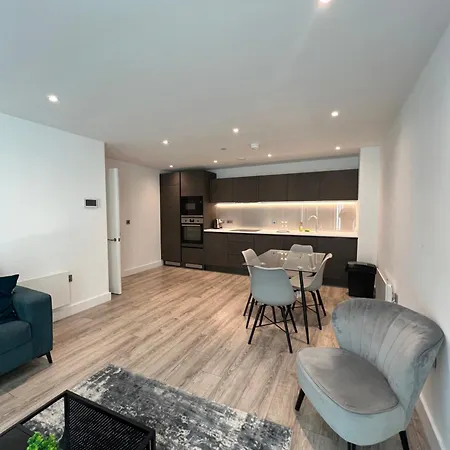 Luxe Penthouse 2 Bed Deansgate Апартаменты Манчестер