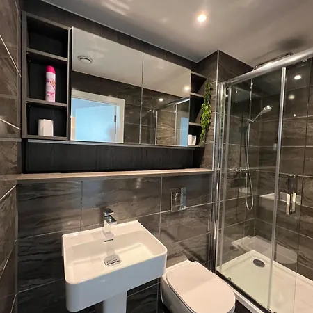 Luxe Penthouse 2 Bed Deansgate Lägenhet