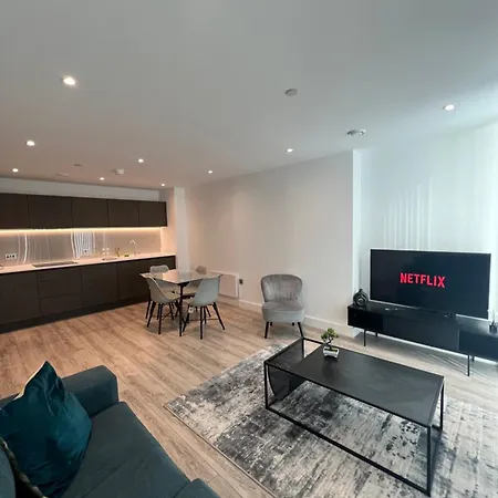 Appartement Luxe Penthouse 2 Bed Deansgate Manchester