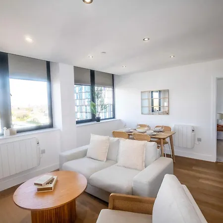 Apartment Zeni Alexandra Rise Two Bed Flat Manchester