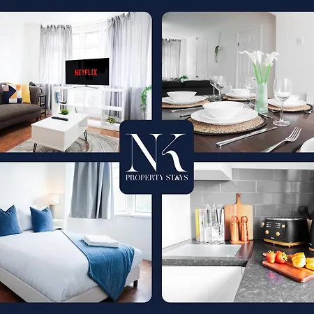 Spacious 3-Bed Family Home - Contractor Friendly - Near Coop Live & Etihad Stadium - Free Parking بيت للعطل مانشستر
