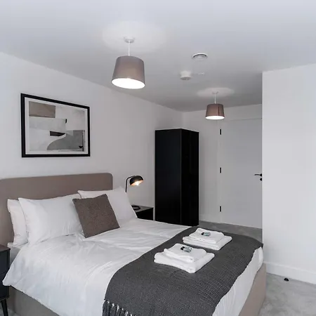 Fabulous 1bed Flat In W Balcony Manchester