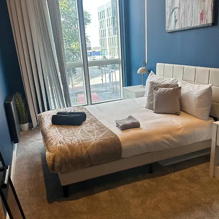 דירה Modern Next To Ao Arena - Parking - Local Attractions מנצ'סטר