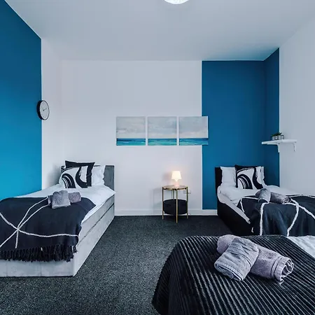 Apartman Large Salford -free Parking *