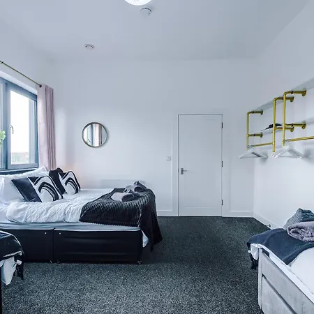 Apartman Large Salford -free Parking *