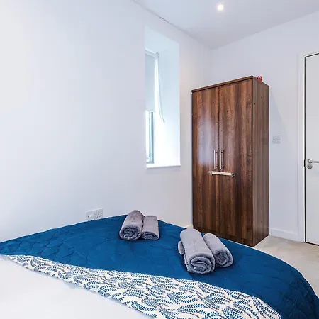 Duplex In Salford, 2br&2ba, Full Kitchen Appartement Manchester