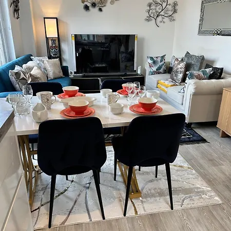 Apartament Mega3 Luxury 2-bedroom,2-baths With Free Car Park Manchester