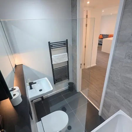 New 1br Gym Roof Terrace Lounge Apartament *