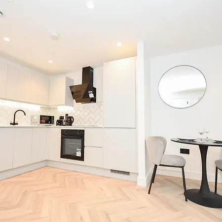 Apartmán Modern 1 Bed Flat In W Balcony Manchester