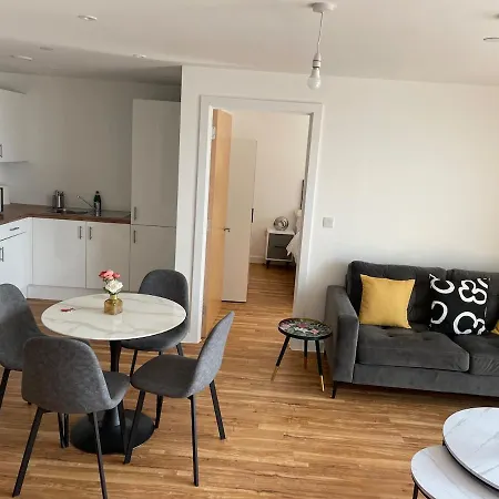 Daire Luxury 2 Bed 13th Floor View Of Old Trafford