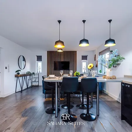 Monthly - Stylish 2bed - Etihad & Ao Arena Access - Parking