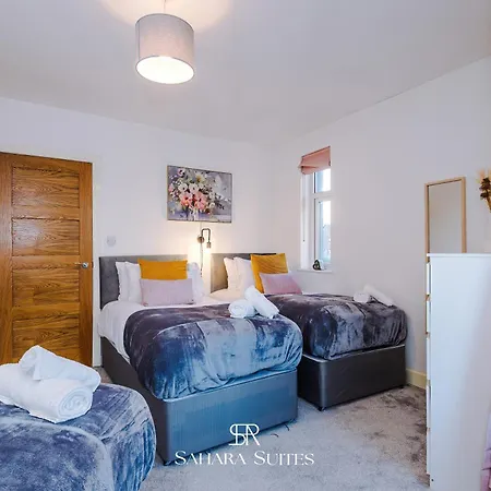 Monthly - Stylish 2bed - Etihad & Ao Arena Access - Parking Apartmán *