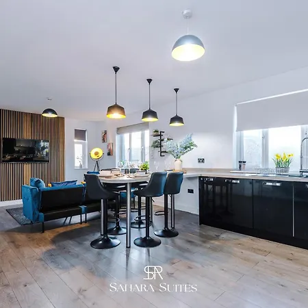 Monthly - Stylish 2bed - Etihad & Ao Arena Access - Parking Apartmán Manchester