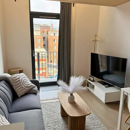 アパート Duplex - Balcony - Roof Terrace - Parking マンチェスター