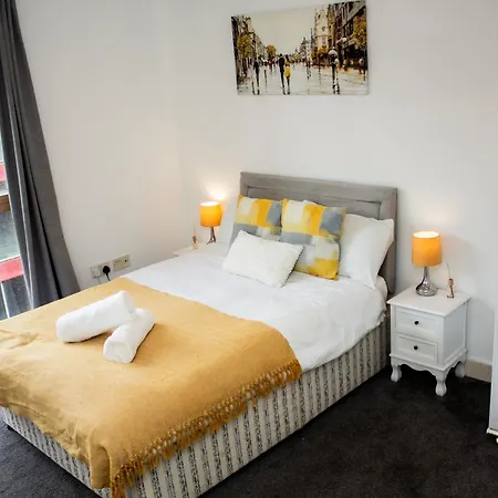 아파트 Modern 2 Bed Center